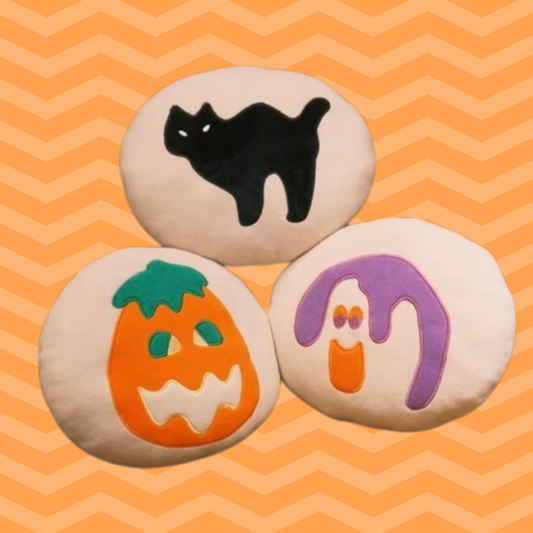 Halloween cookie pillow