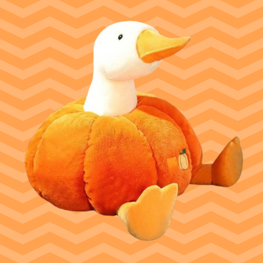 Pumpkin Ducky plushy